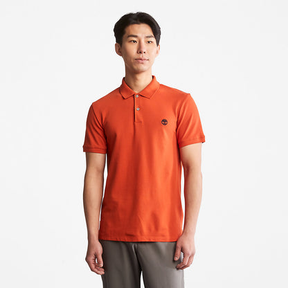 Timberland Mens Merrymeeting River Polo Shirt for Men in Orange