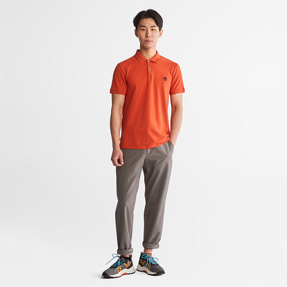 Timberland Mens Merrymeeting River Polo Shirt for Men in Orange