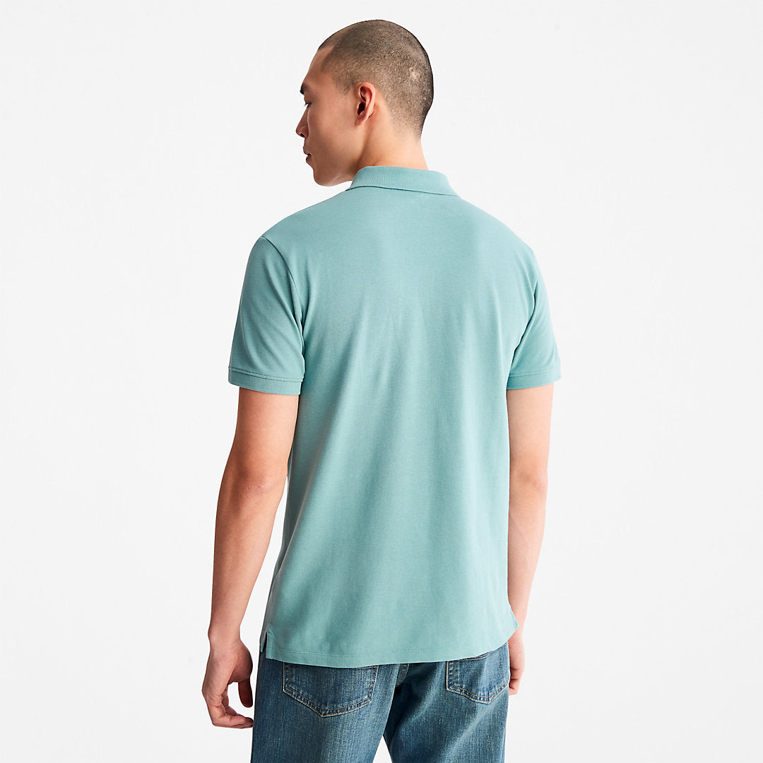 Timberland Mens Merrymeeting River Polo Shirt for Men in Green