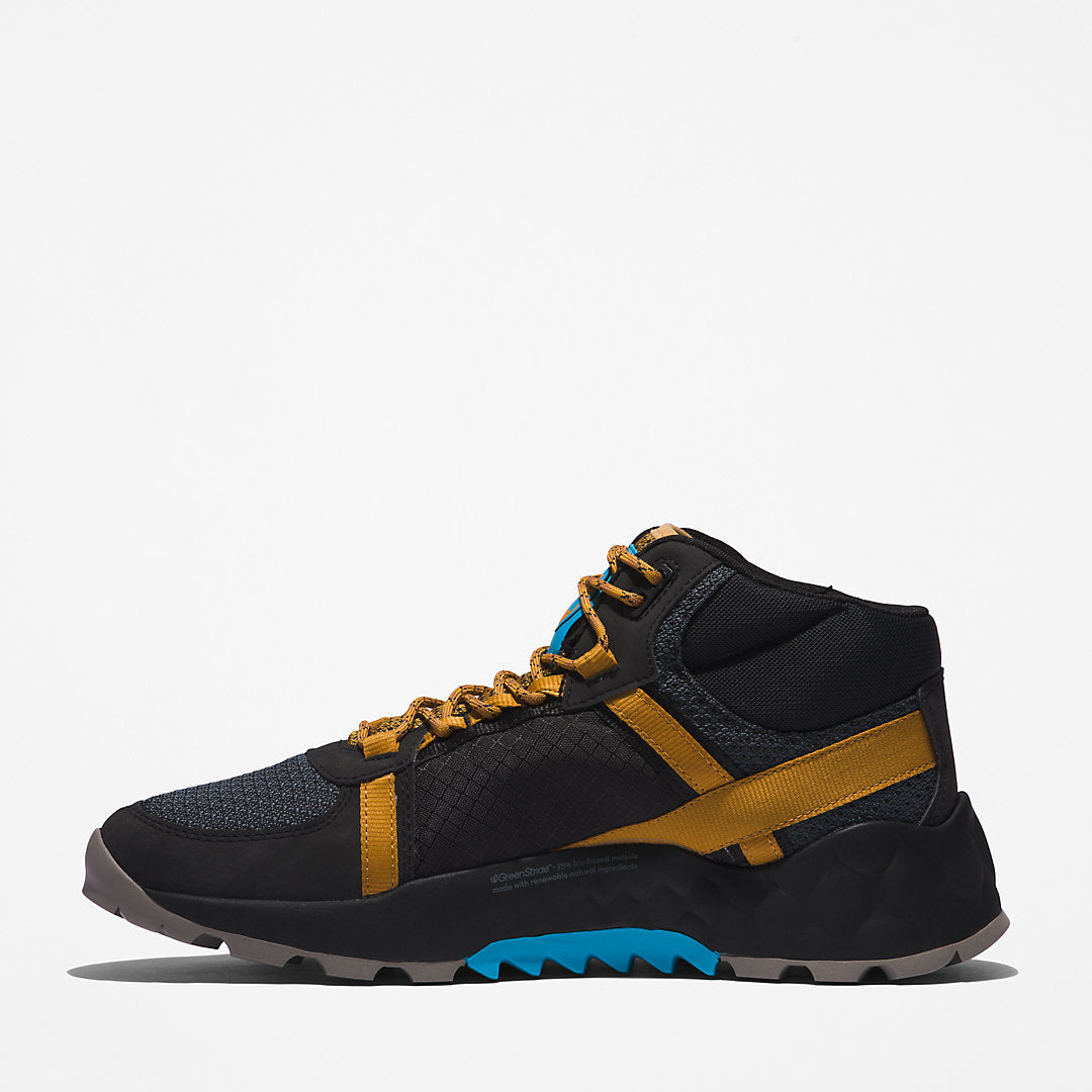 Timberland Mens GreenStride™ Solar Wave LT Hiker for Men in Black/Orange