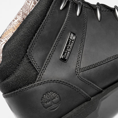 Timberland Mens Euro Sprint Mid Hiker for Men in Monochrome Black