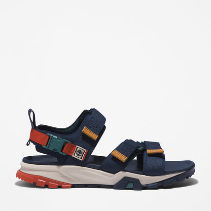 Timberland Mens Garrison Trail Webbing-strap Sandal for Men in Navy