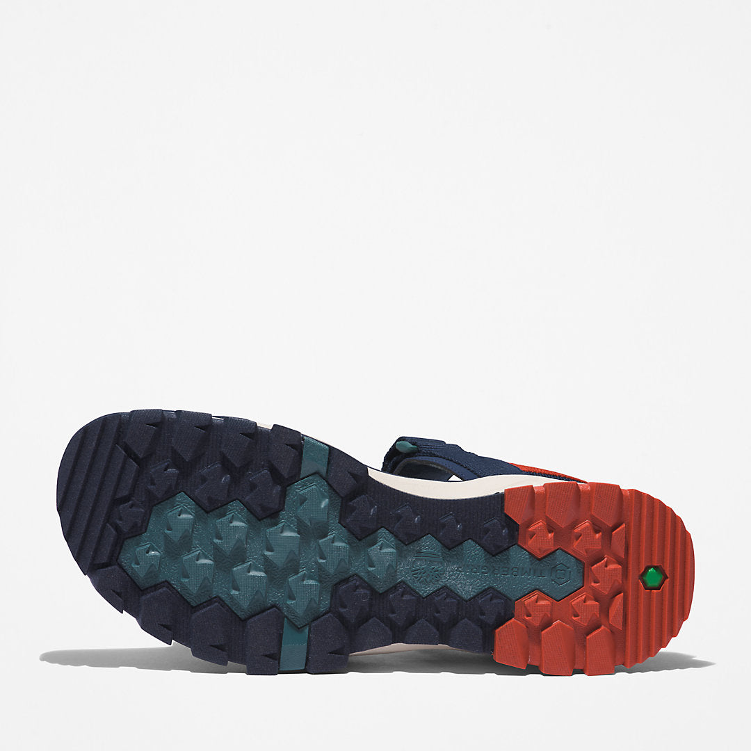 Timberland Mens Garrison Trail Webbing-strap Sandal for Men in Navy