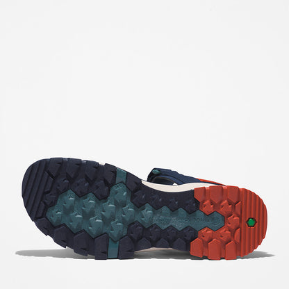 Timberland Mens Garrison Trail Webbing-strap Sandal for Men in Navy