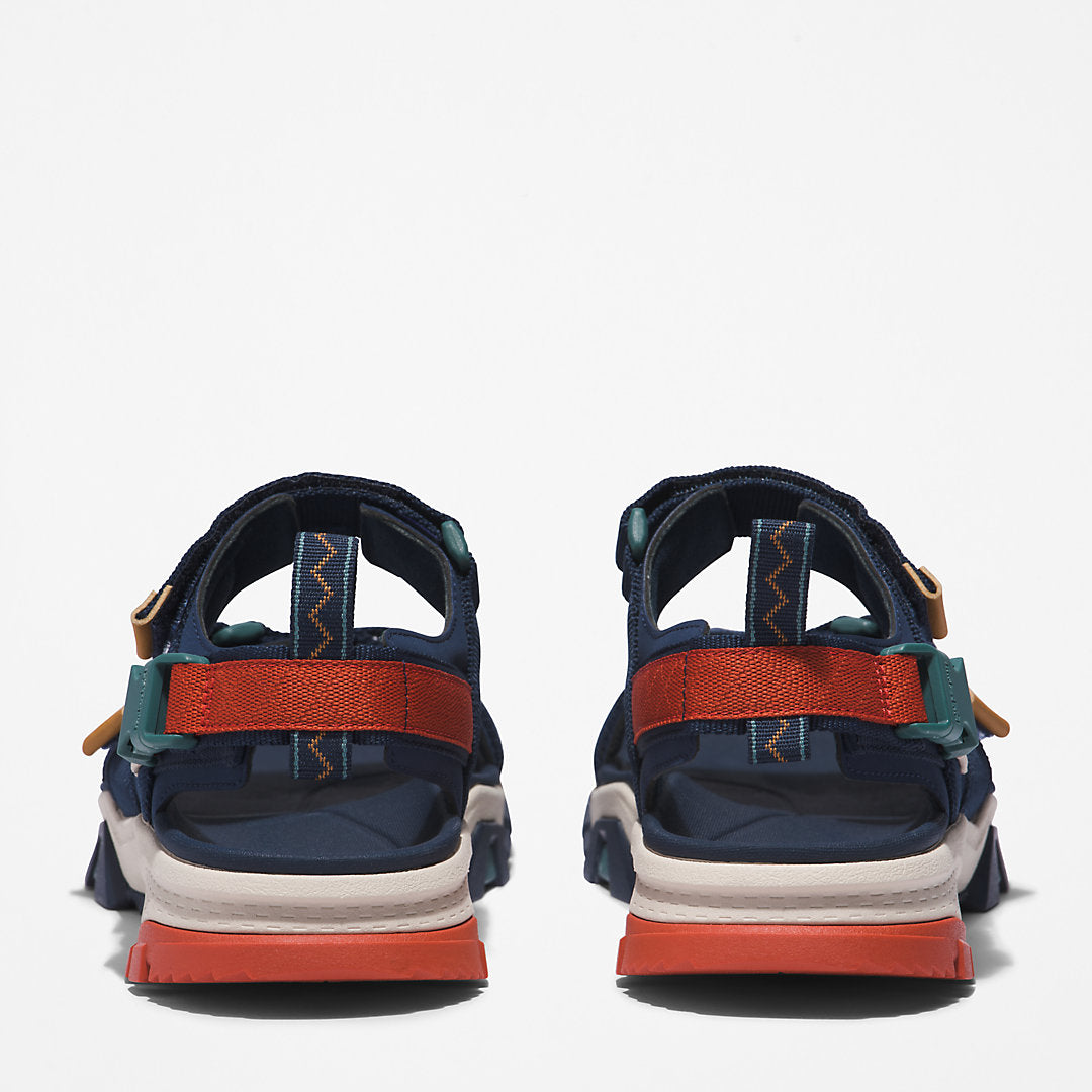 Timberland Mens Garrison Trail Webbing-strap Sandal for Men in Navy