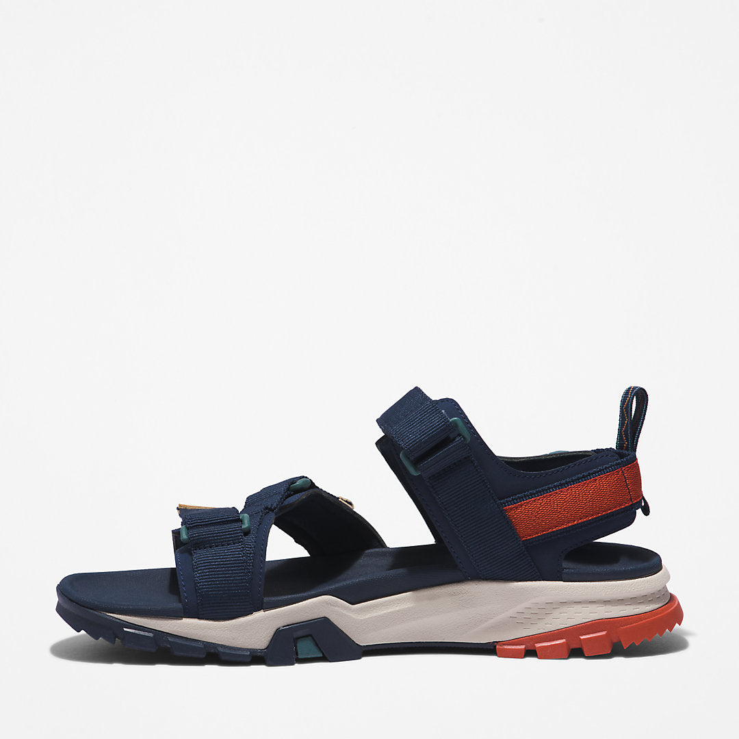 Timberland Mens Garrison Trail Webbing-strap Sandal for Men in Navy