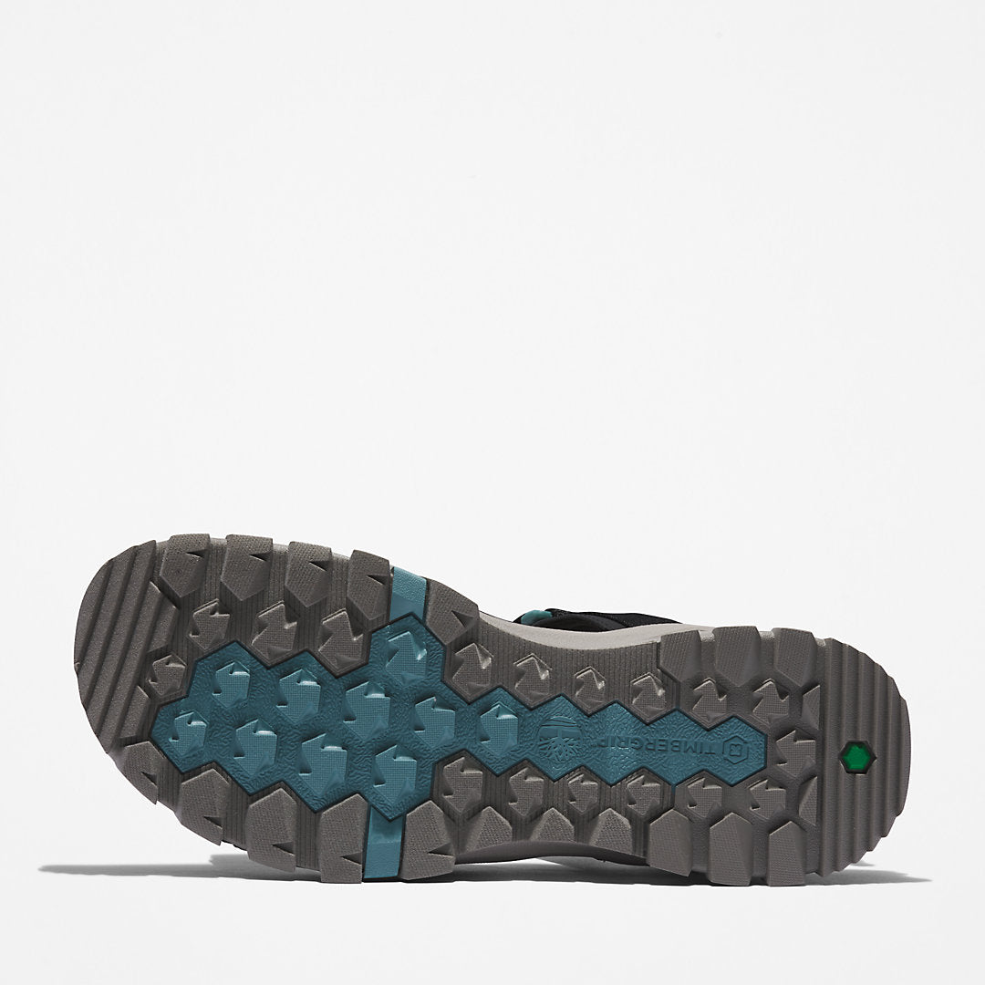 Timberland Mens Garrison Trail Webbing-strap Sandal for Men in Black