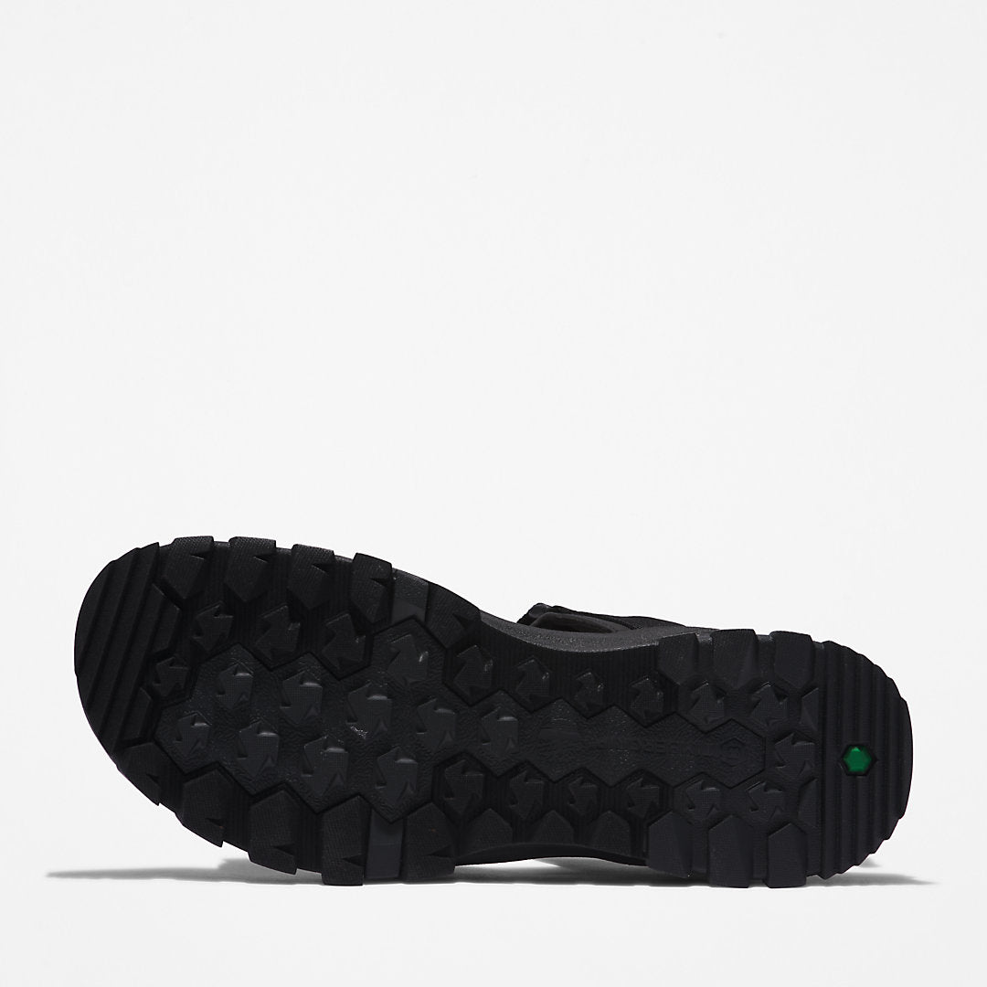 Timberland Mens Garrison Trail Webbing-strap Sandal for Men in Monochrome Black