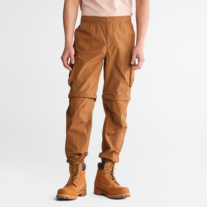 Timberland Mens Convertible Trousers for Men in Brown