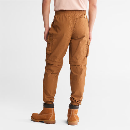 Timberland Mens Convertible Trousers for Men in Brown