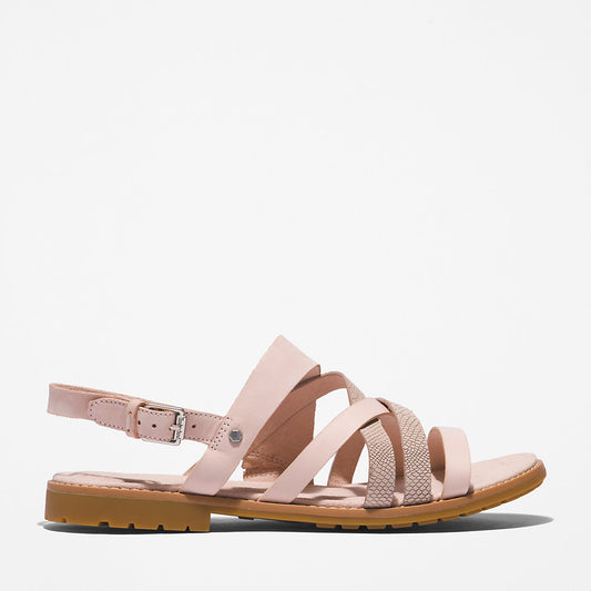 Timberland Womens Chicago Riverside Backstrap Sandal for Women in Pink
