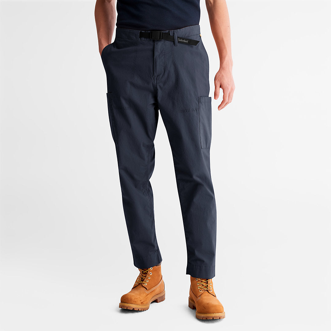Timberland Mens Outdoor Heritage Cargo Trousers for Men in Navy