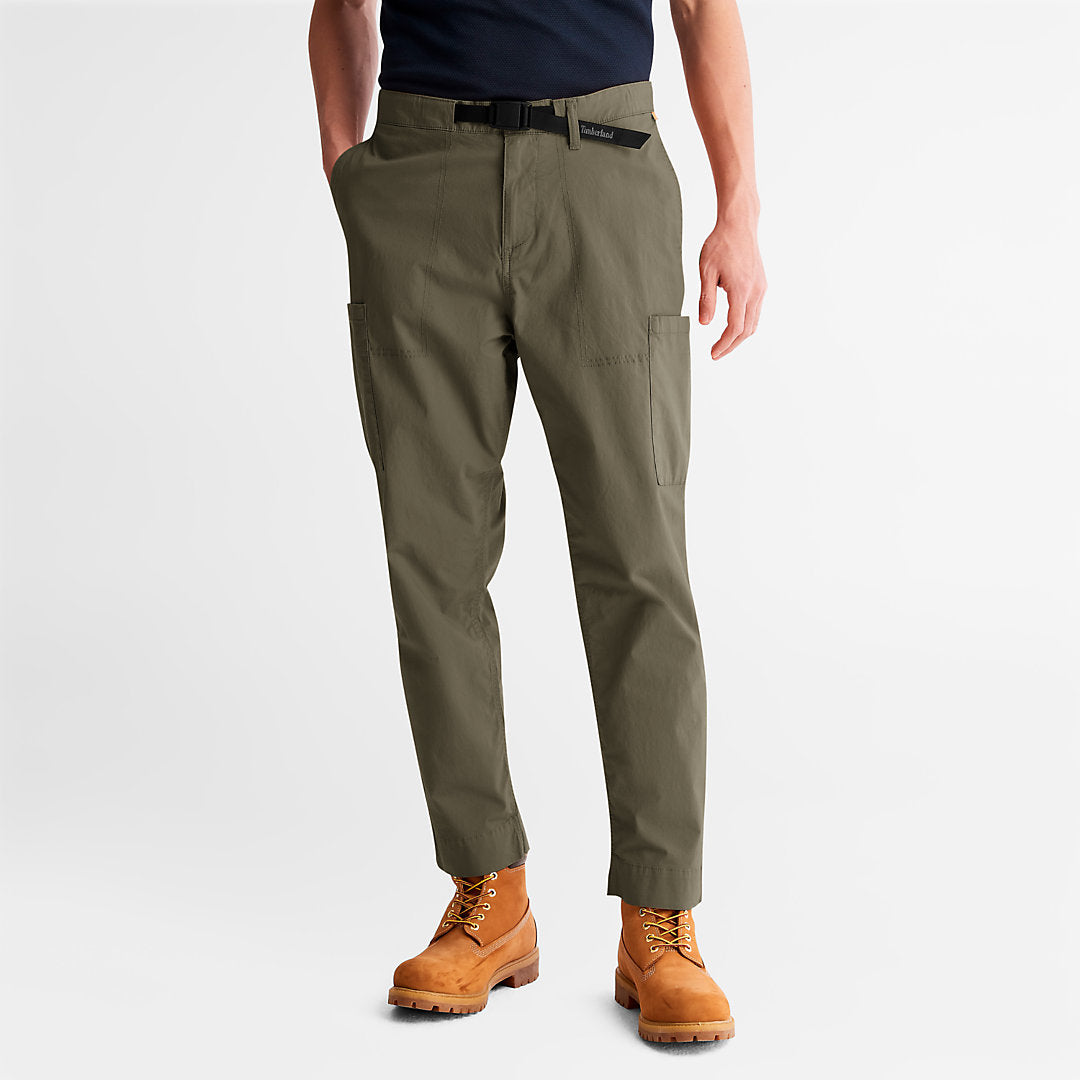 Timberland Mens Outdoor Heritage Cargo Trousers for Men in Dark Green