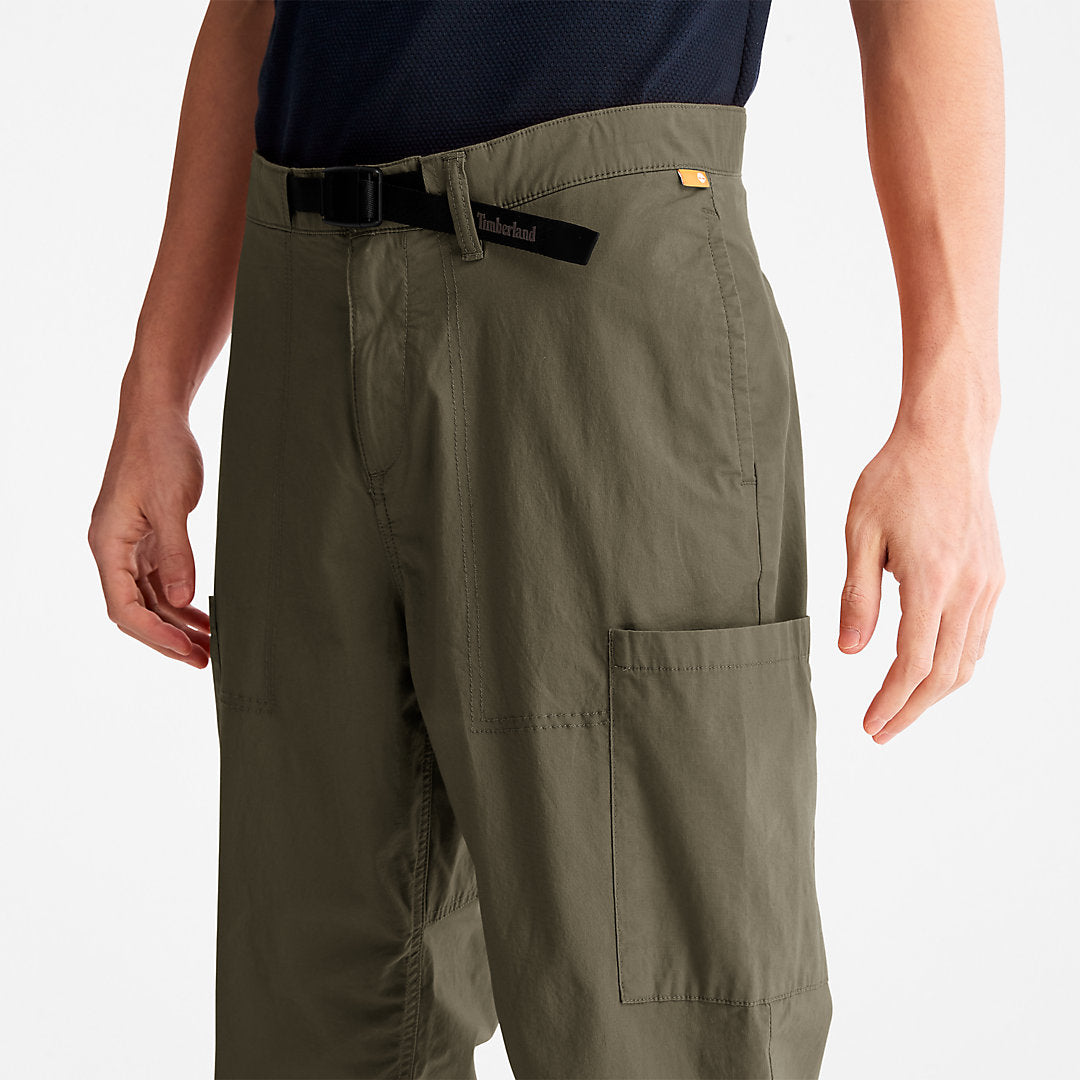 Timberland Mens Outdoor Heritage Cargo Trousers for Men in Dark Green