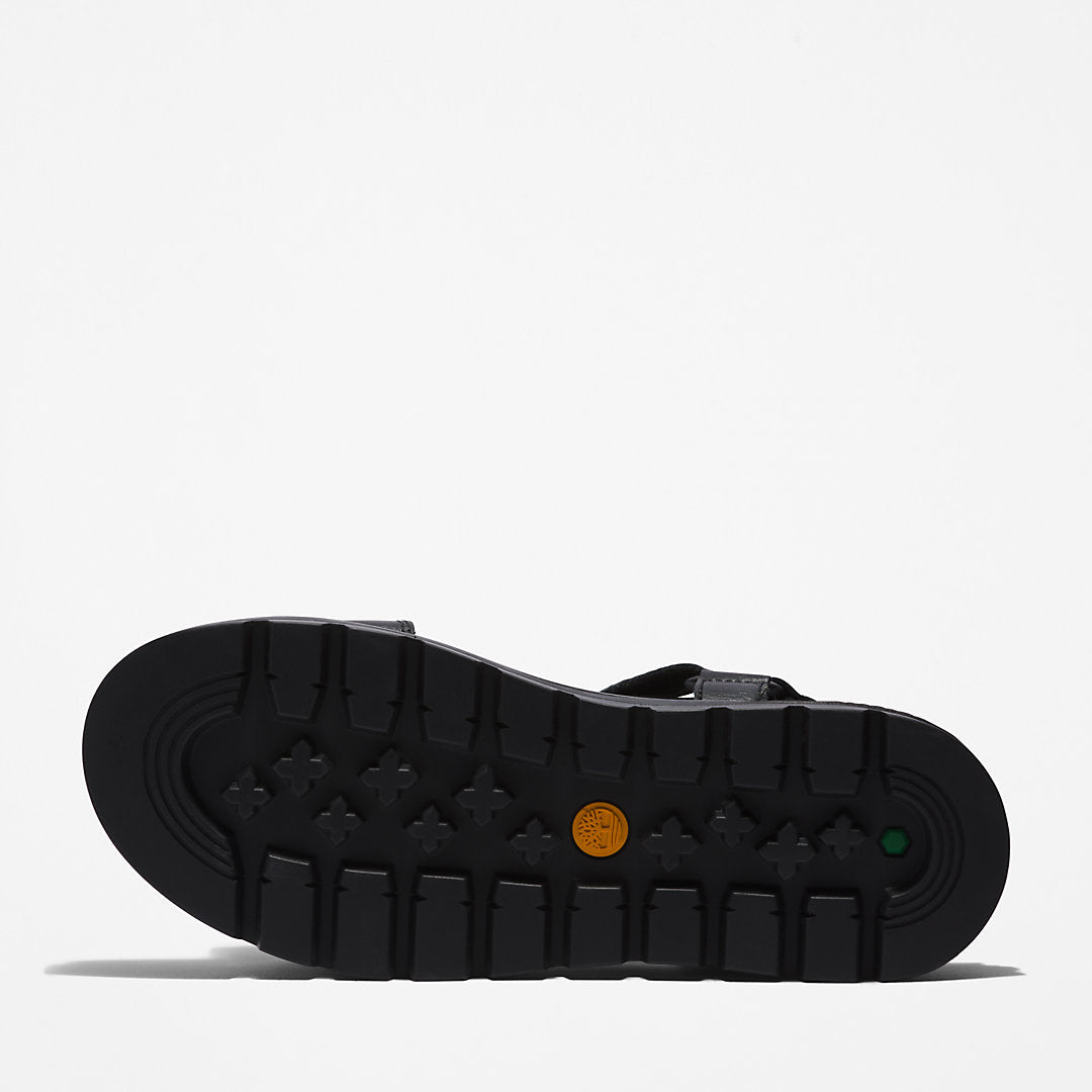 Timberland Womens Ray City Ankle Strap Sandal for Women in Black