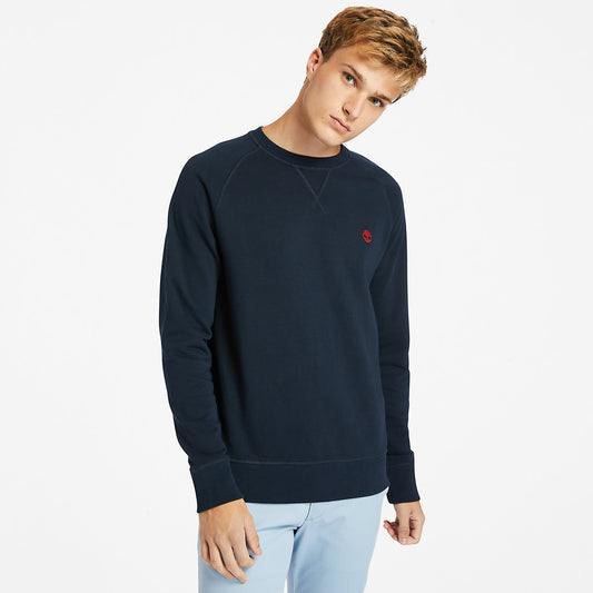 Timberland Mens Exeter River Sweatshirt for Men in Navy