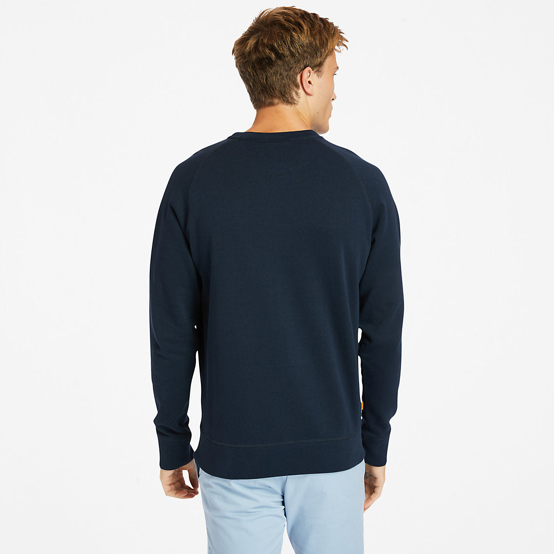 Timberland Mens Exeter River Sweatshirt for Men in Navy