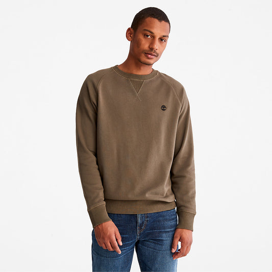 Timberland Mens Exeter River Sweatshirt for Men in Dark Green