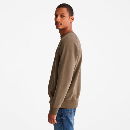 Timberland Mens Exeter River Sweatshirt for Men in Dark Green