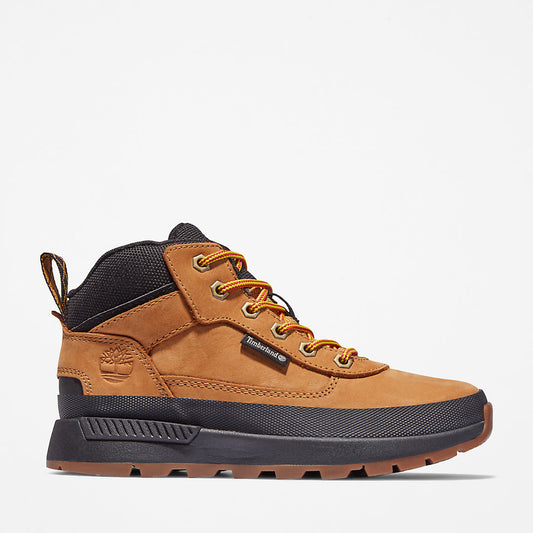 Timberland Kids Field Trekker Hiking Boot for Youth in Yellow