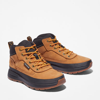 Timberland Kids Field Trekker Hiking Boot for Youth in Yellow