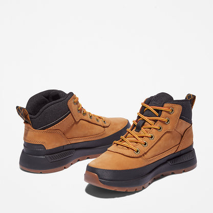 Timberland Kids Field Trekker Hiking Boot for Youth in Yellow