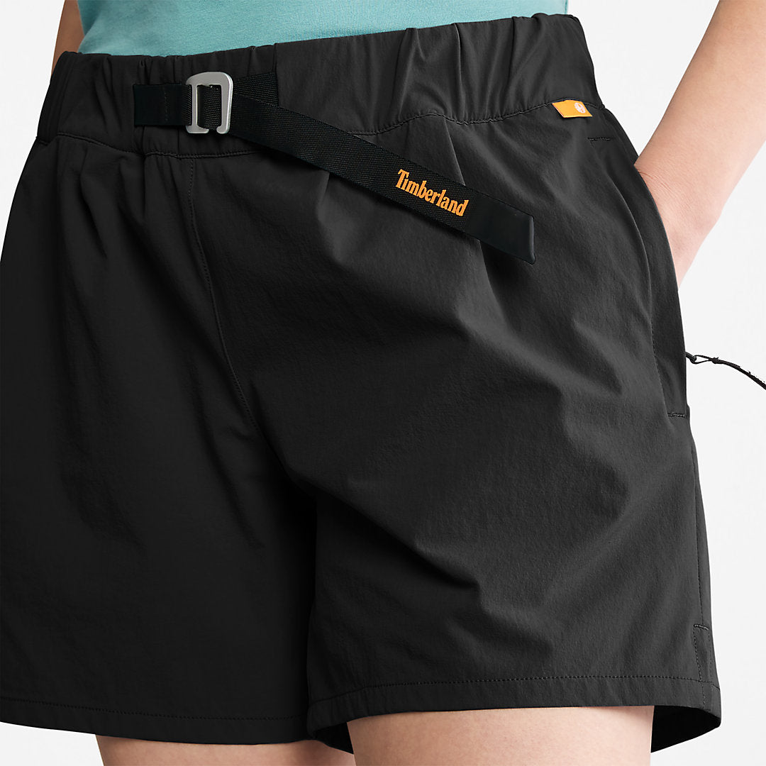 Timberland Womens Technical Shorts for Women in Black