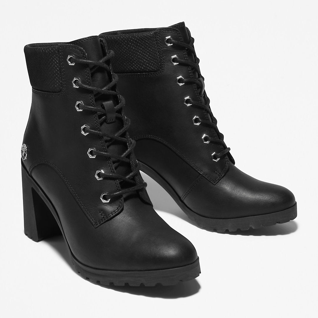 Timberland Womens Allington Heeled 6 Inch Boot for Women in Black