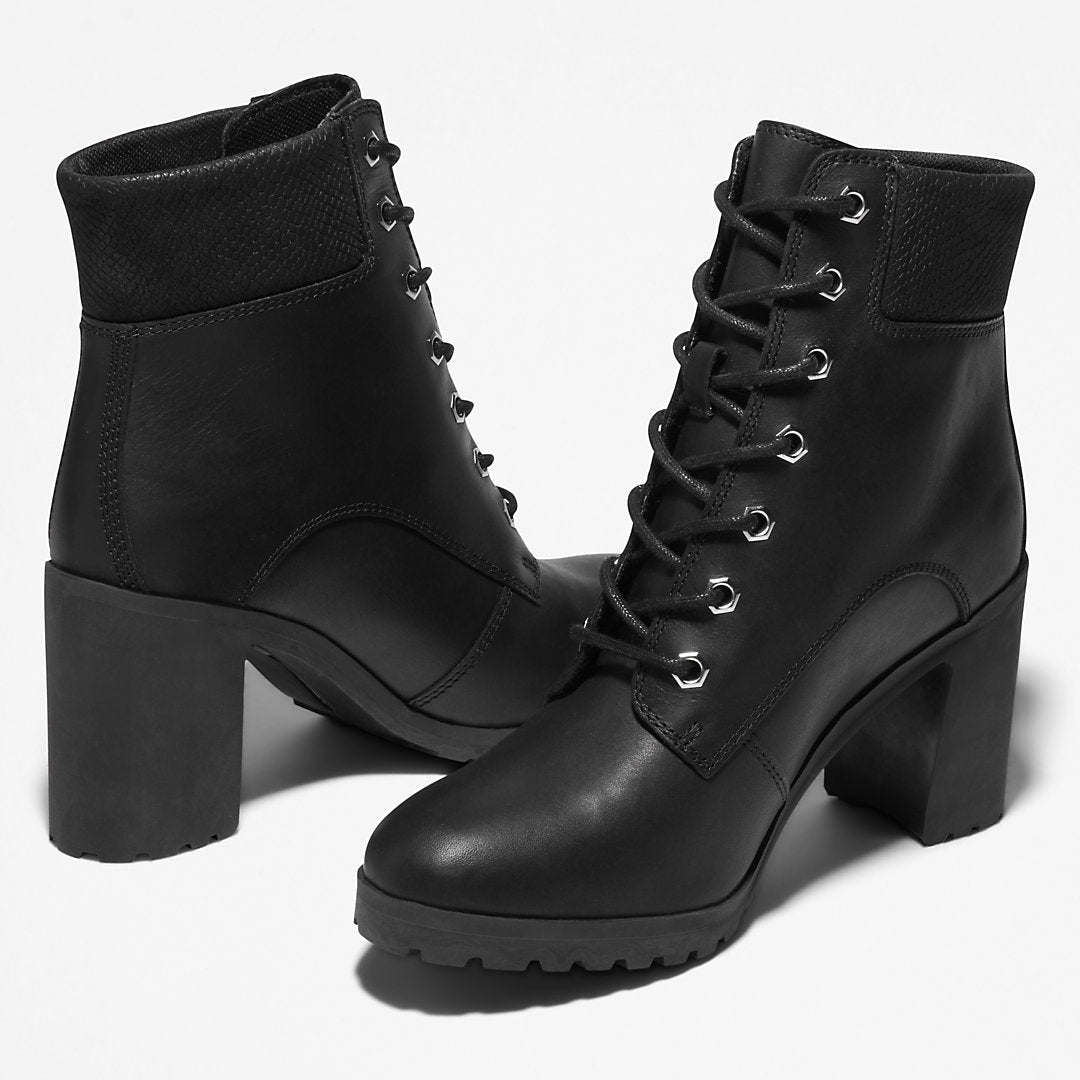 Timberland Womens Allington Heeled 6 Inch Boot for Women in Black