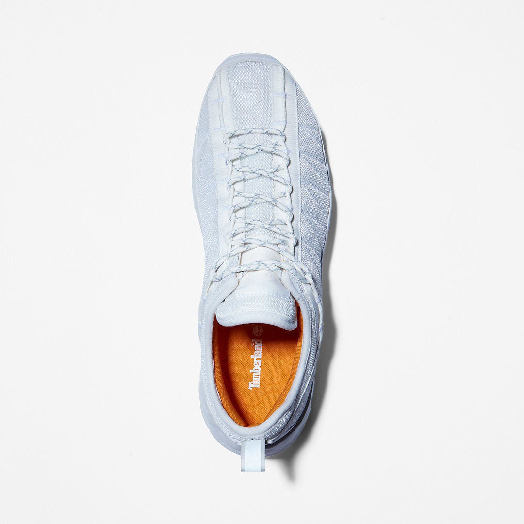 Timberland Mens Solar Wave Mesh Sneaker for Men in White