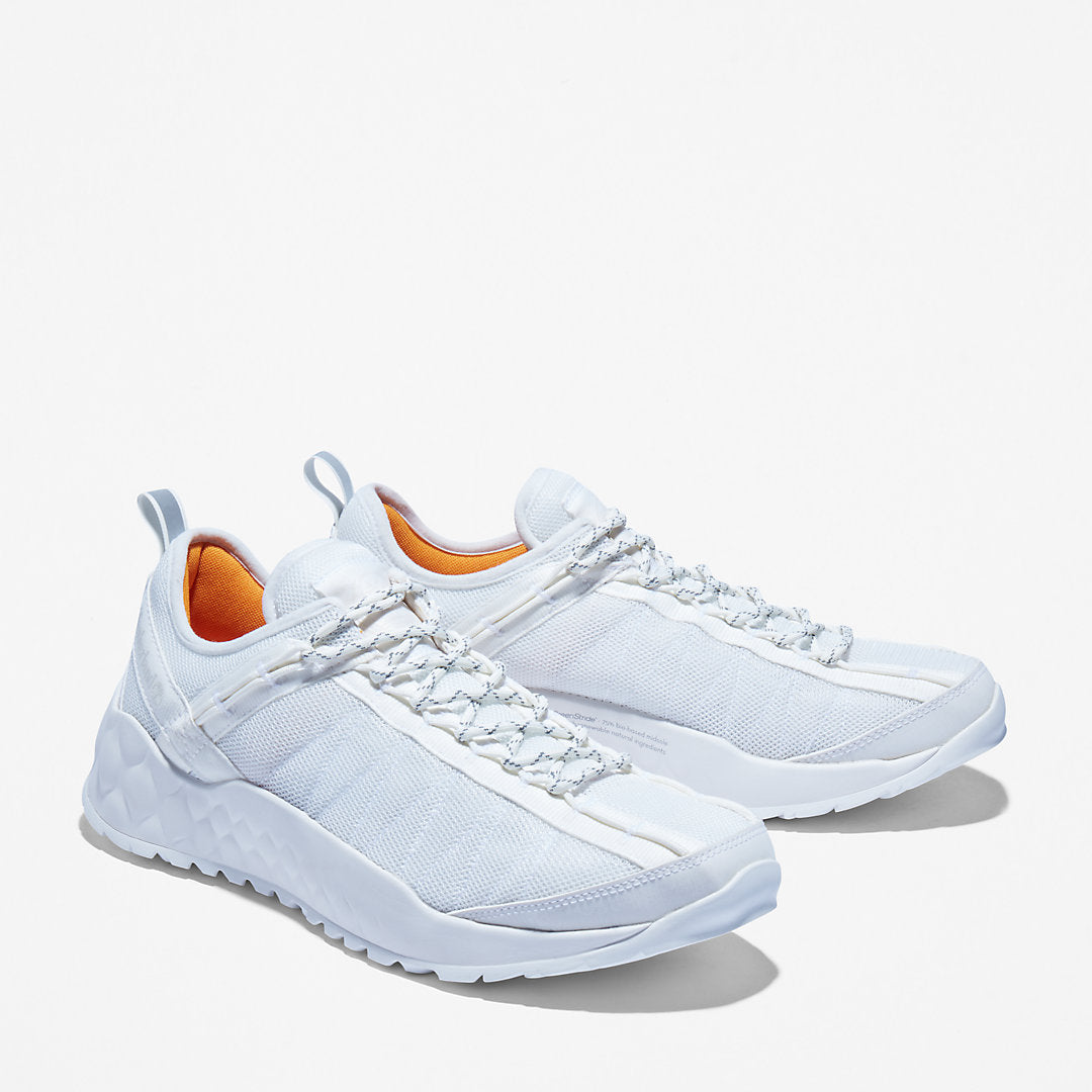 Timberland Mens Solar Wave Mesh Sneaker for Men in White