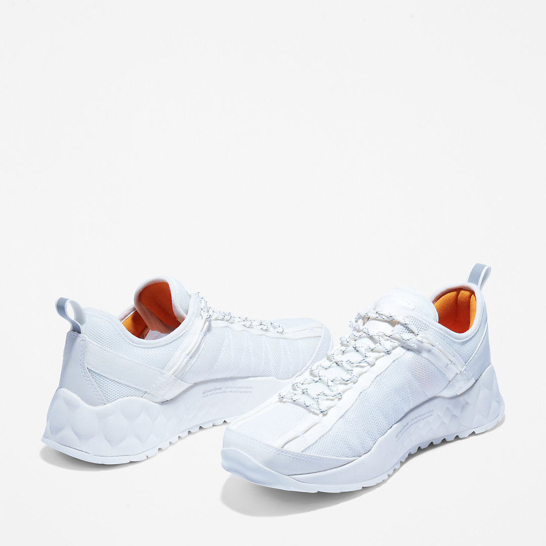 Timberland Mens Solar Wave Mesh Sneaker for Men in White