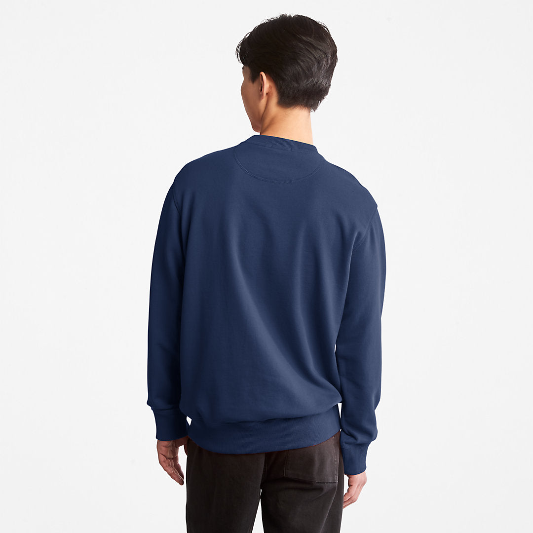 Timberland Mens Outdoor Heritage Crewneck Sweatshirt for Men in Navy
