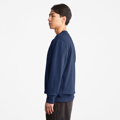 Timberland Mens Outdoor Heritage Crewneck Sweatshirt for Men in Navy