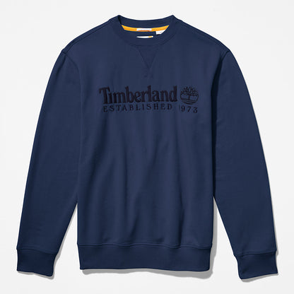 Timberland Mens Outdoor Heritage Crewneck Sweatshirt for Men in Navy