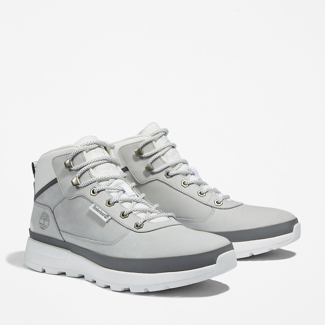 Timberland Mens Field Trekker Hiking Boot for Men in Light Grey