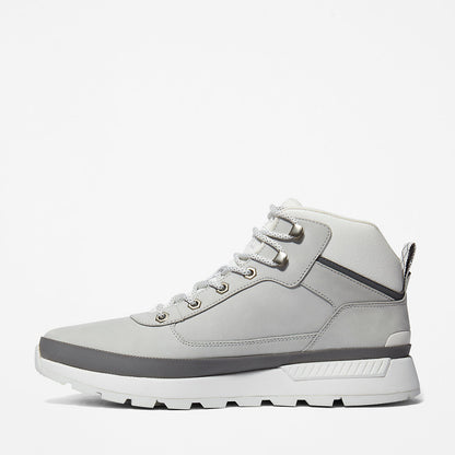 Timberland Mens Field Trekker Hiking Boot for Men in Light Grey