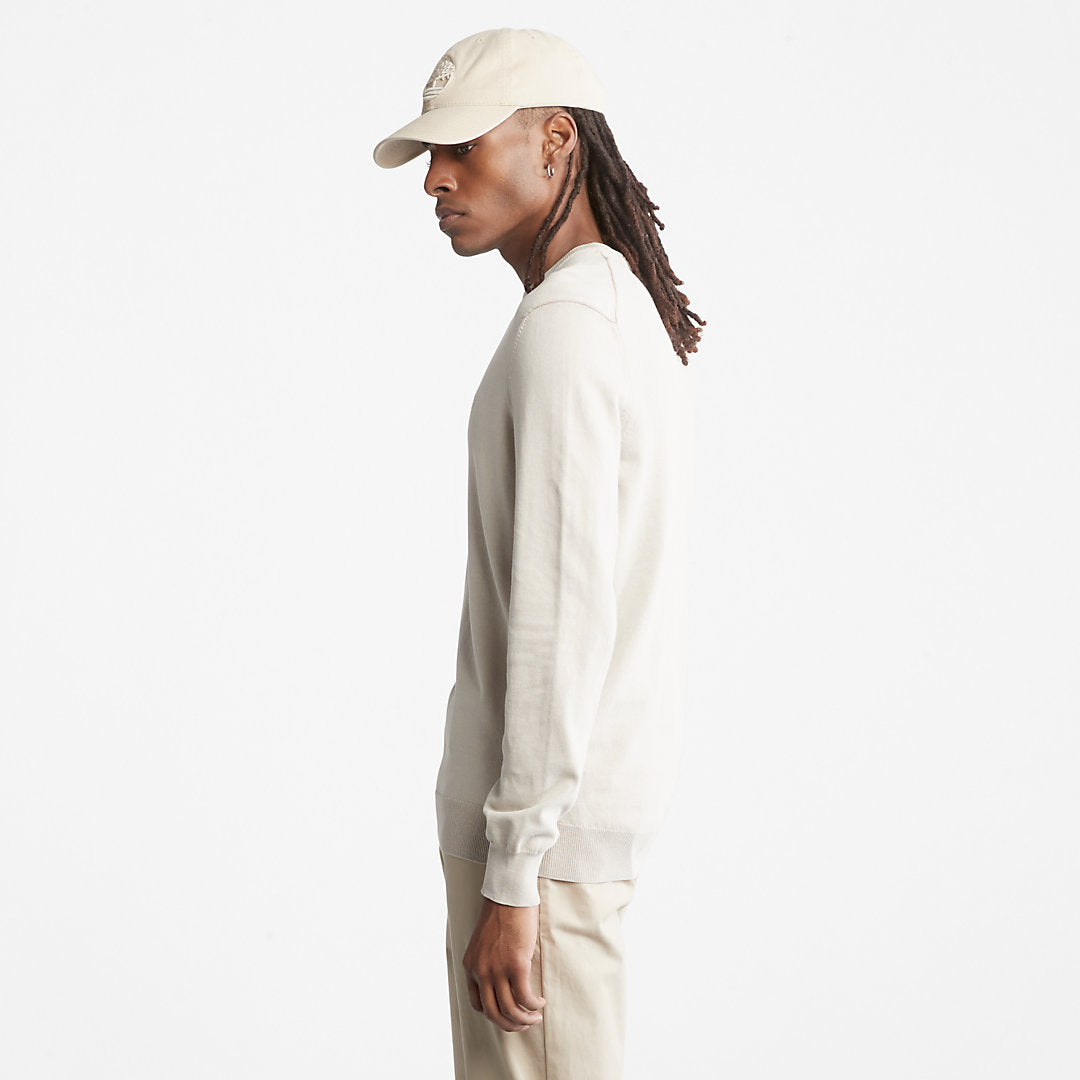 Timberland Mens EK+ Lightweight Jumper for Men in Beige