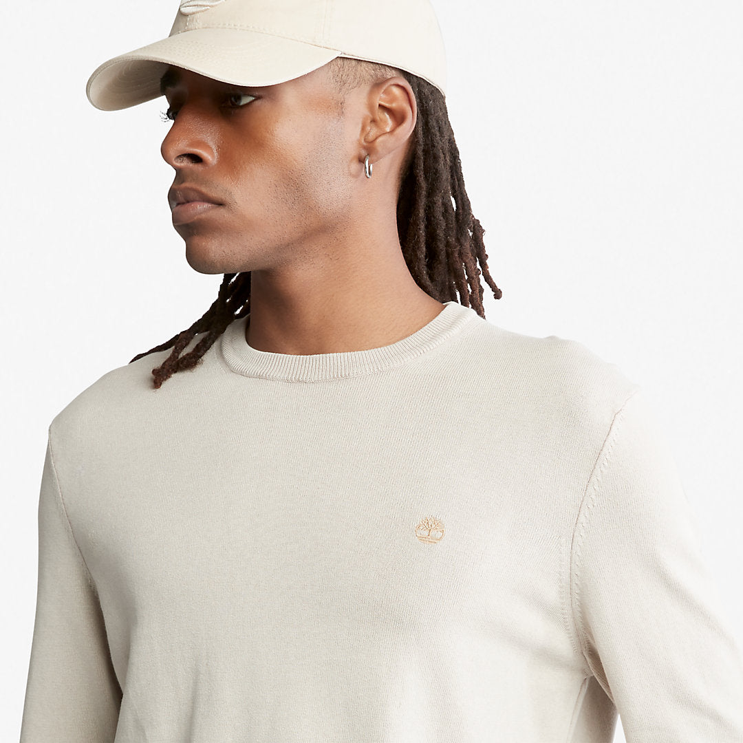 Timberland Mens EK+ Lightweight Jumper for Men in Beige