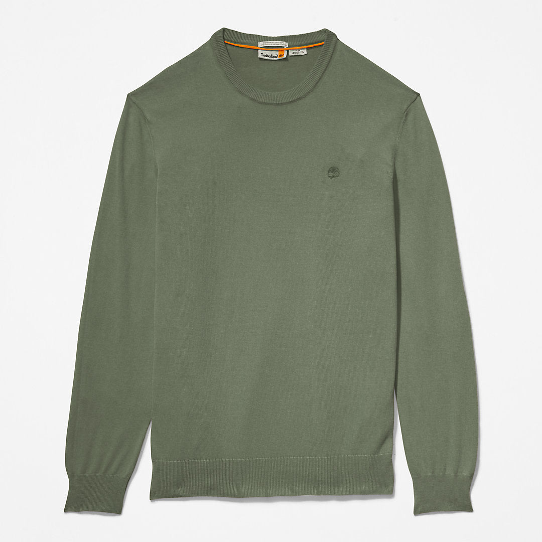 Timberland Mens EK+ Lightweight Jumper for Men in Dark Green