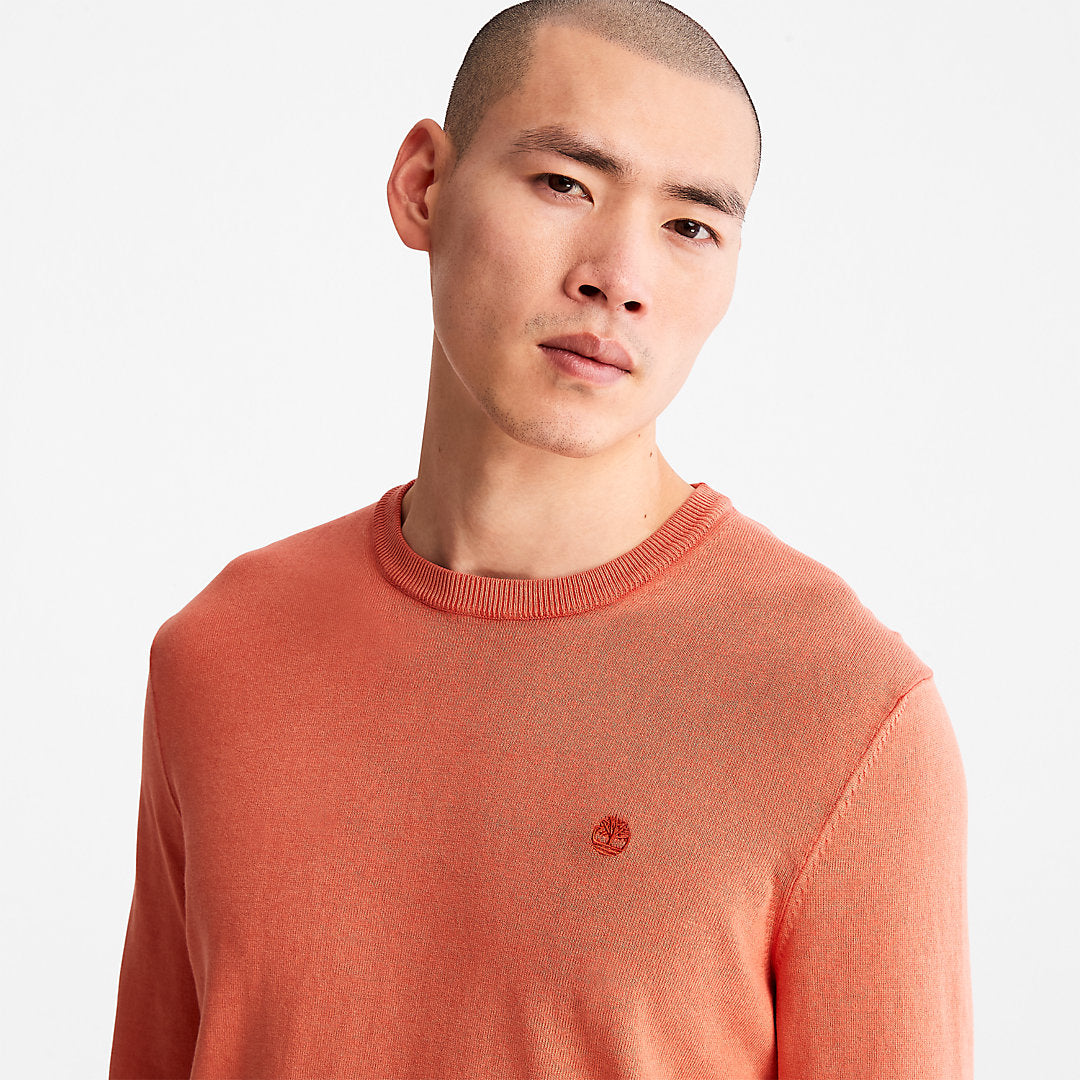 Timberland Mens EK+ Lightweight Jumper for Men in Orange