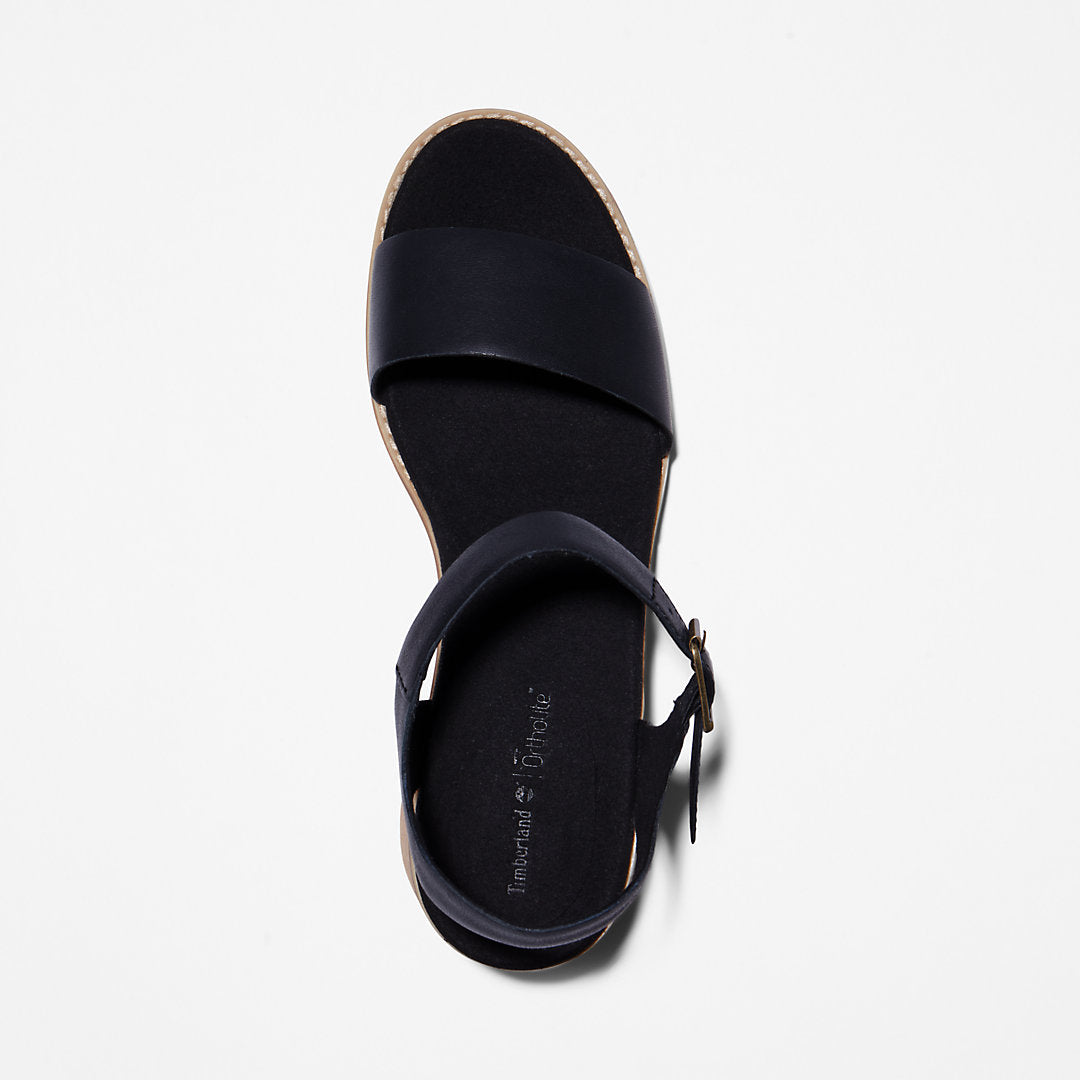 Timberland Womens Laguna Shore Sandal for Women in Black