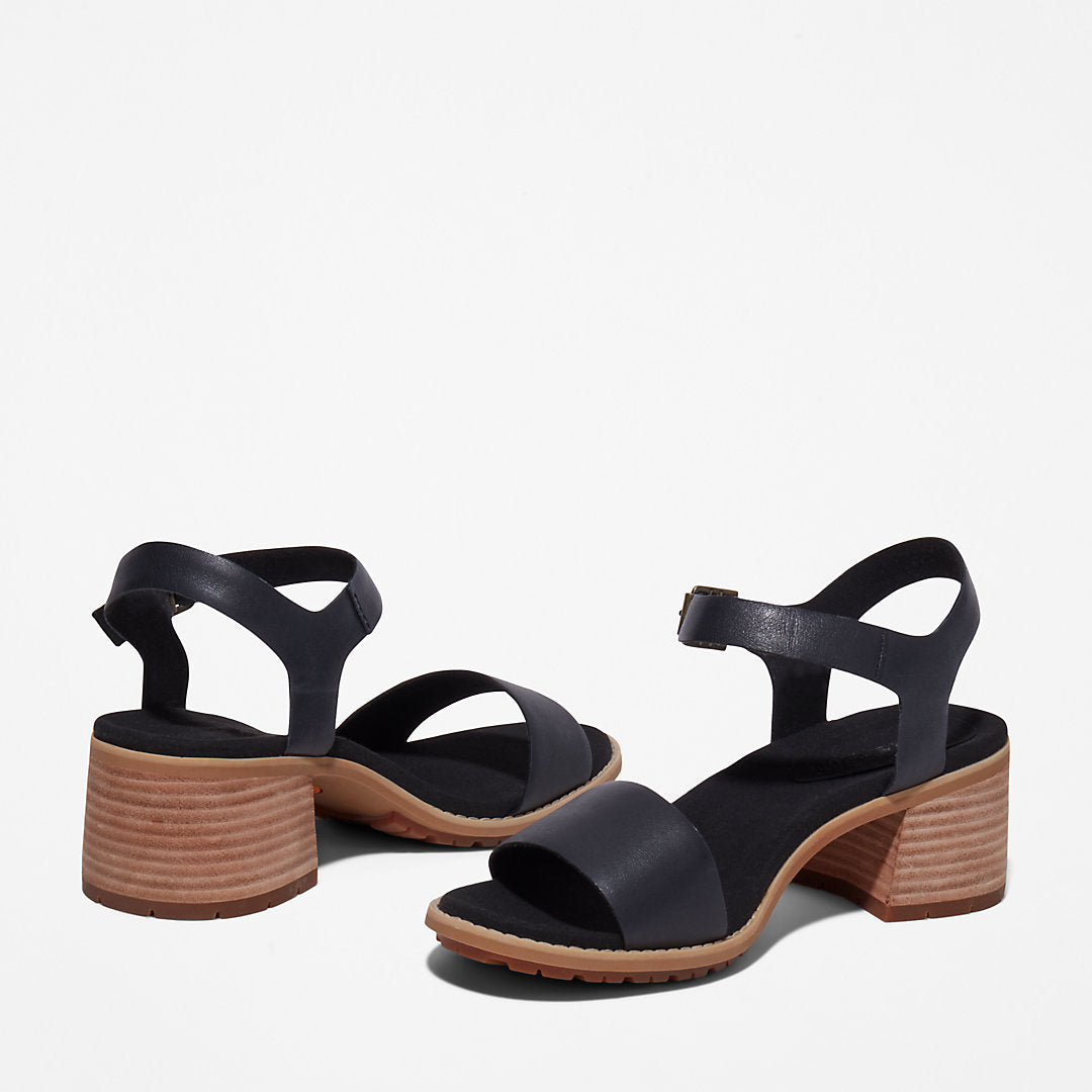 Timberland Womens Laguna Shore Sandal for Women in Black