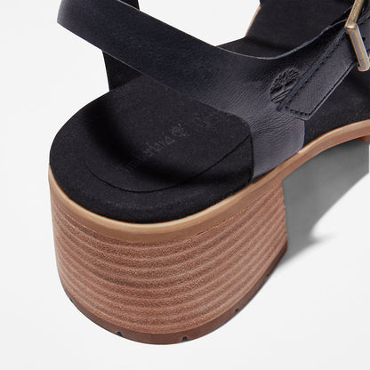 Timberland Womens Laguna Shore Sandal for Women in Black