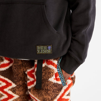 Timberland Mens Bee Line x Timberland® Logo Hoodie in Black
