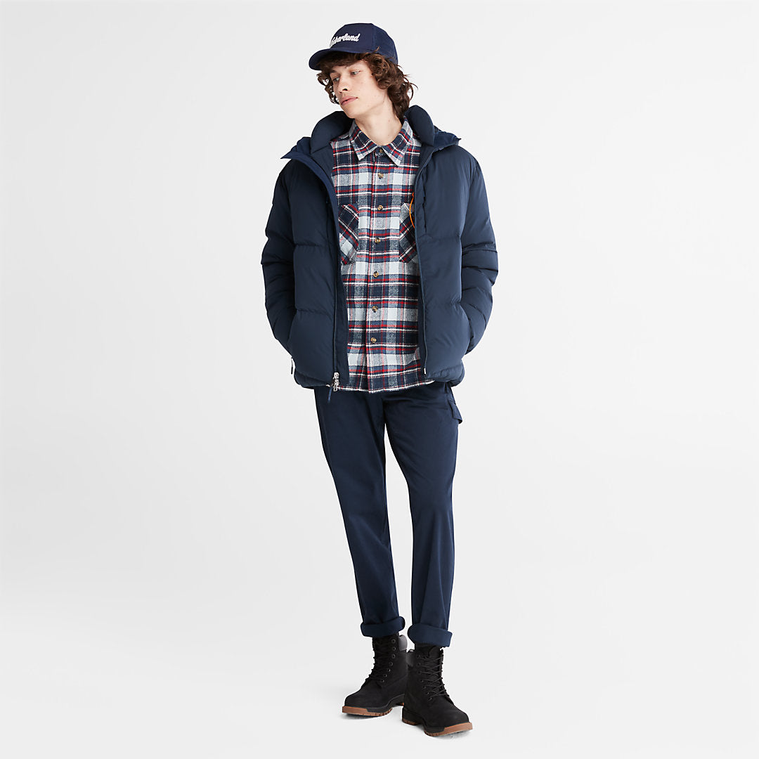 Timberland Mens Neo Summit Winter Jacket for Men in Navy