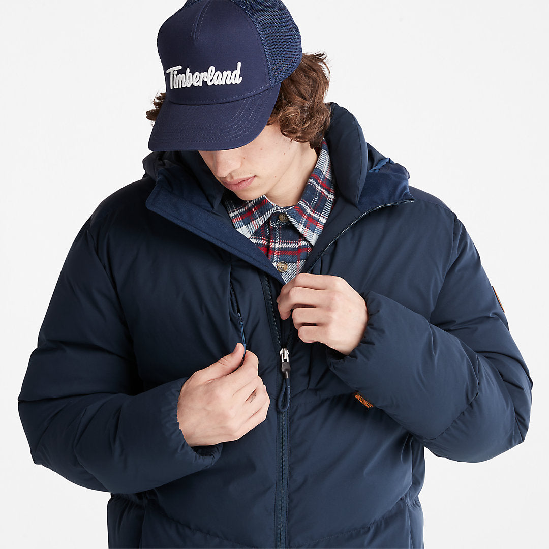 Timberland Mens Neo Summit Winter Jacket for Men in Navy
