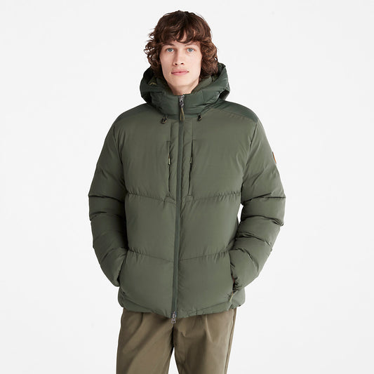 Timberland Mens Neo Summit Winter Jacket for Men in Dark Green