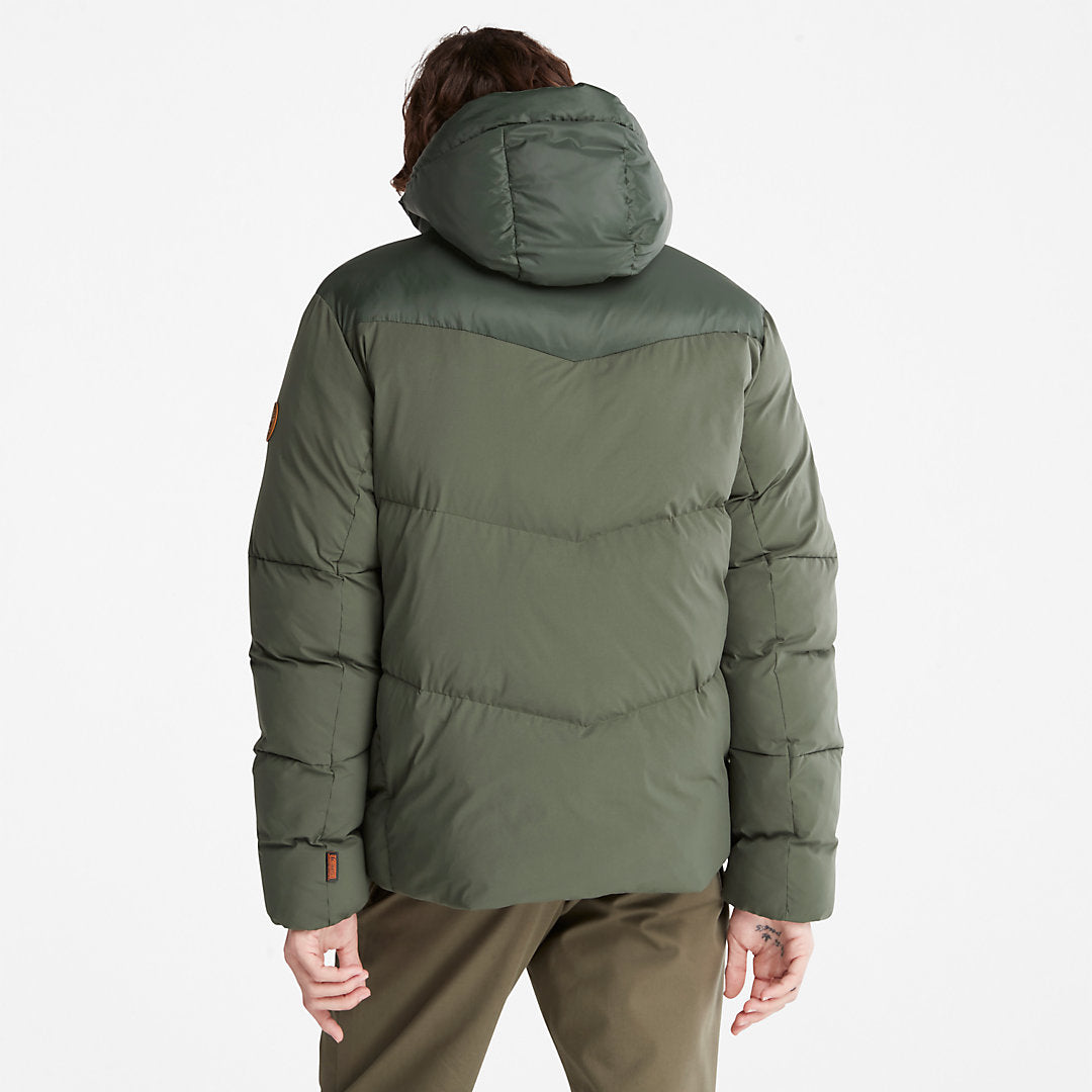 Timberland Mens Neo Summit Winter Jacket for Men in Dark Green