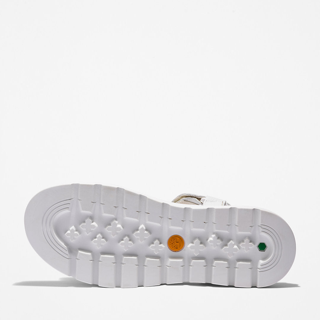 Timberland Womens Ray City Ankle Strap Sandal for Women in White